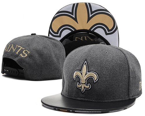 NFL New Orleans Saints Stitched Snapback Hats 014